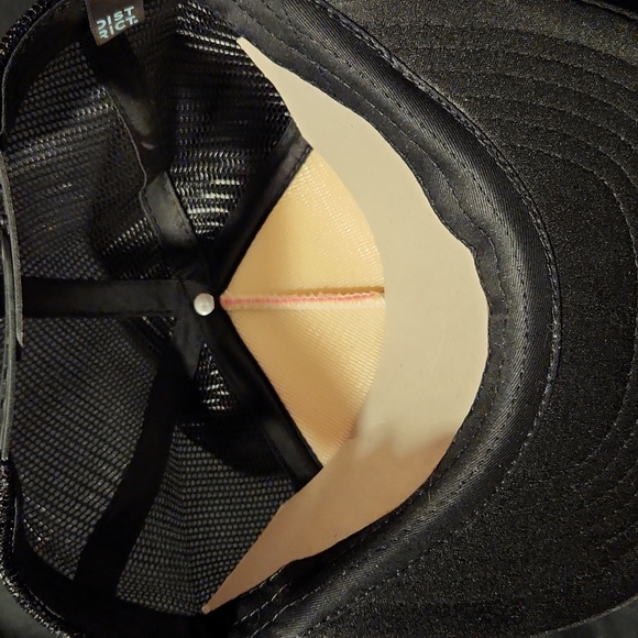 Chrome and Ink Hat Trucker Style with Snapback Adjustable Hot Pink Black - Picture 3 of 6